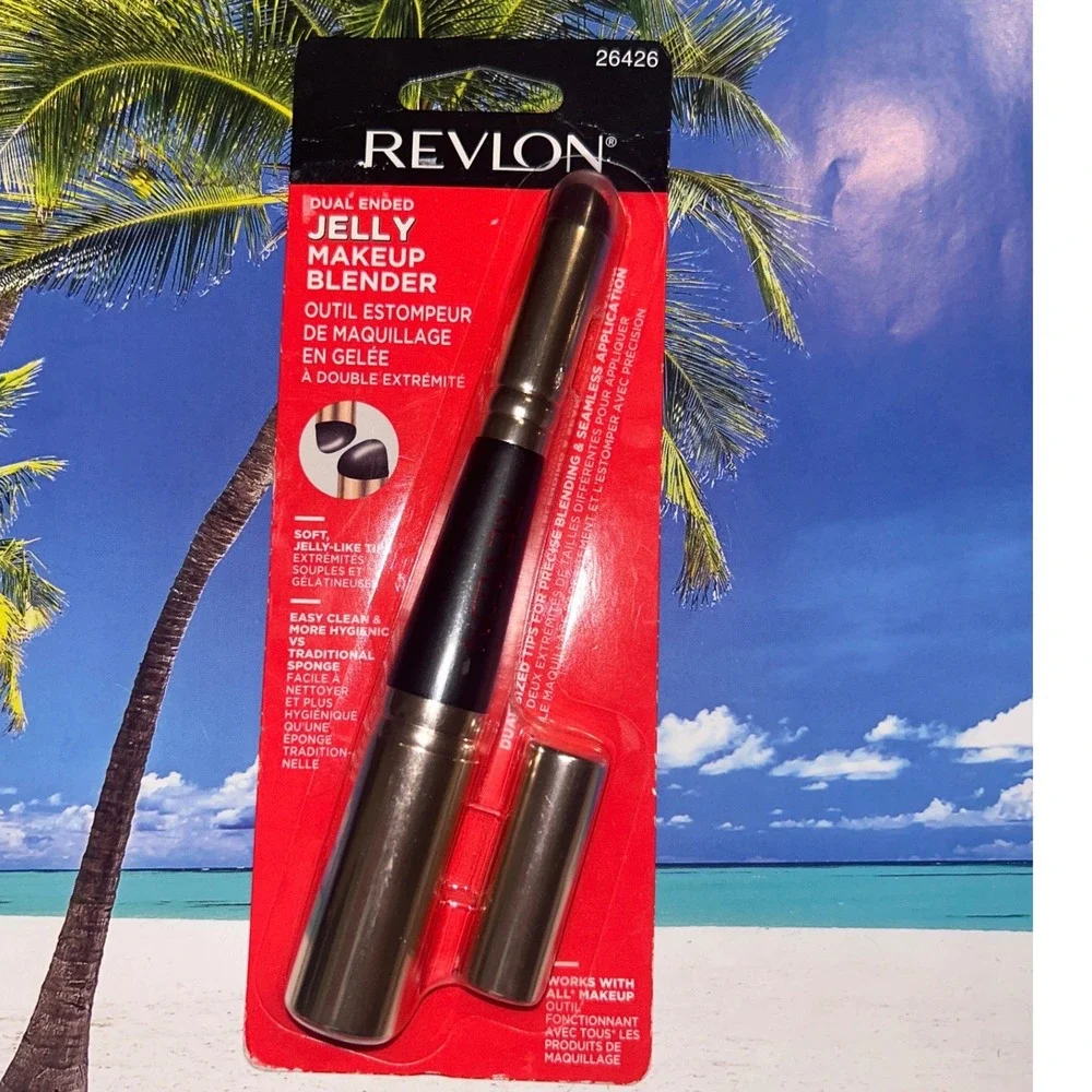 Revlon Dual Ended Jelly Makeup Blender Silicone Applicator New NIP
